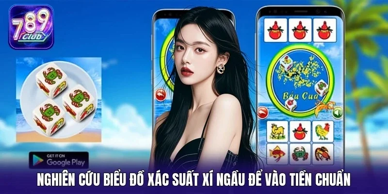 Nghiên cứu biểu đồ xác suất xí ngầu để vào tiền chuẩn